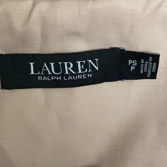 Ralph Lauren Wind -Rain Zipper coat and button closure Sz Petit S NWT Hale Rose - Picture 3 of 14